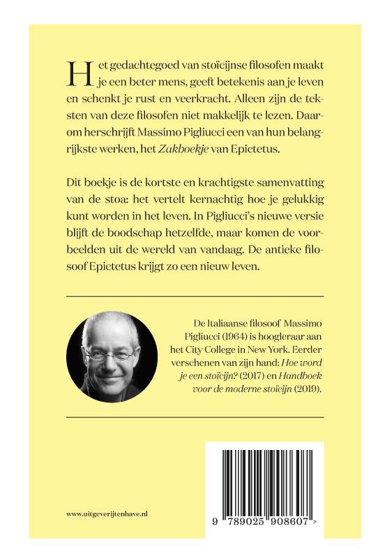 De stoïcijnse gids voor geluk achterkant