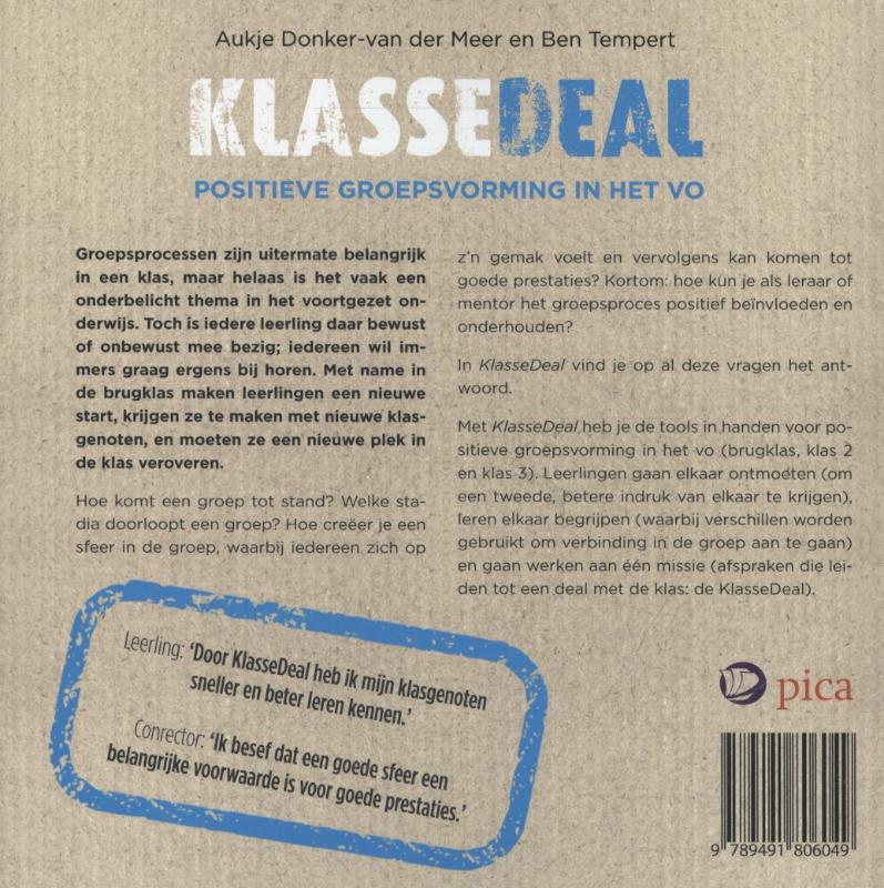 Klassedeal achterkant