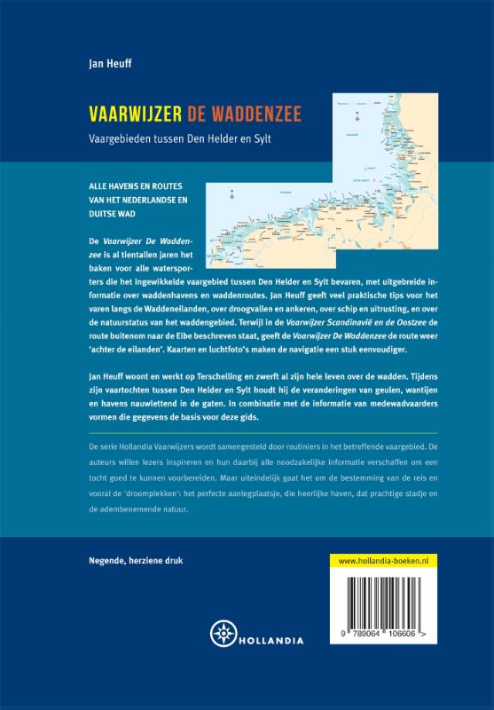 De Waddenzee / Vaarwijzer achterkant