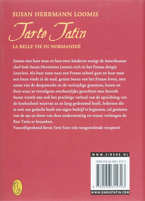 Tarte Tatin / Lezen & eten achterkant