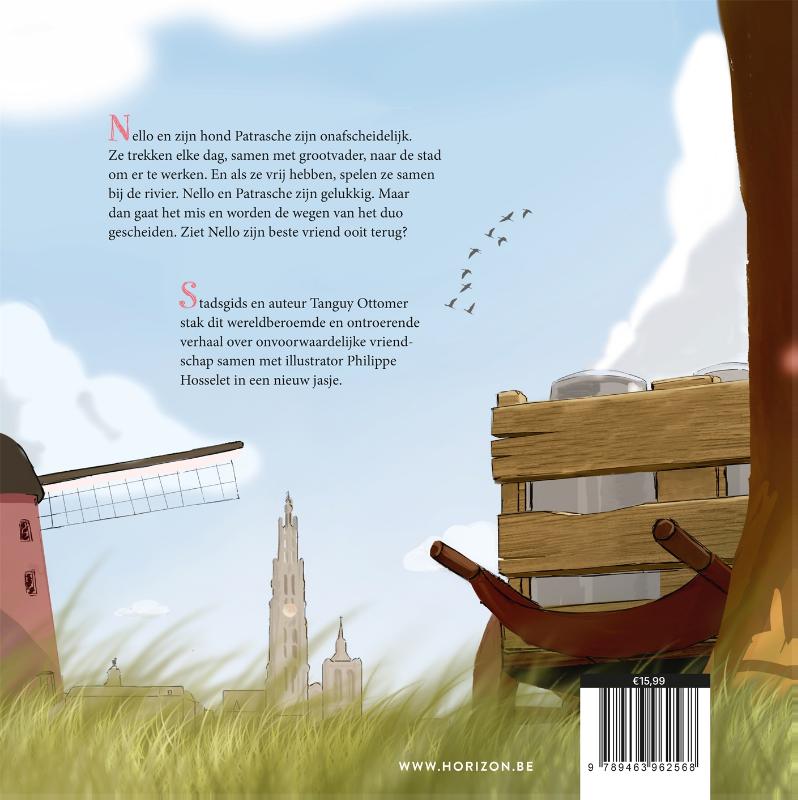 Nello en Patrasche achterkant