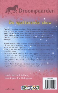 De spetterende show / Droompaarden achterkant
