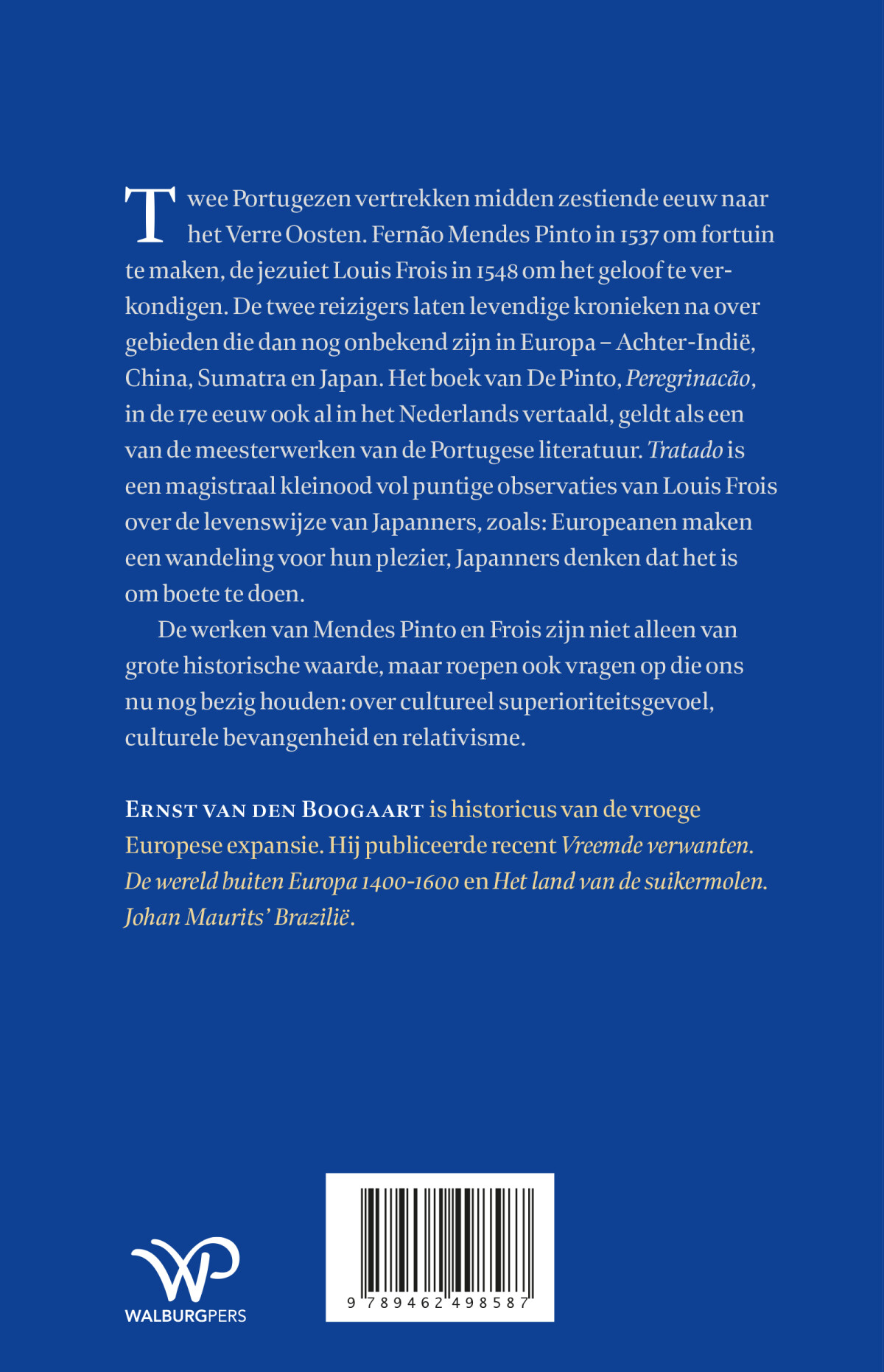 De wimper van de wereld achterkant
