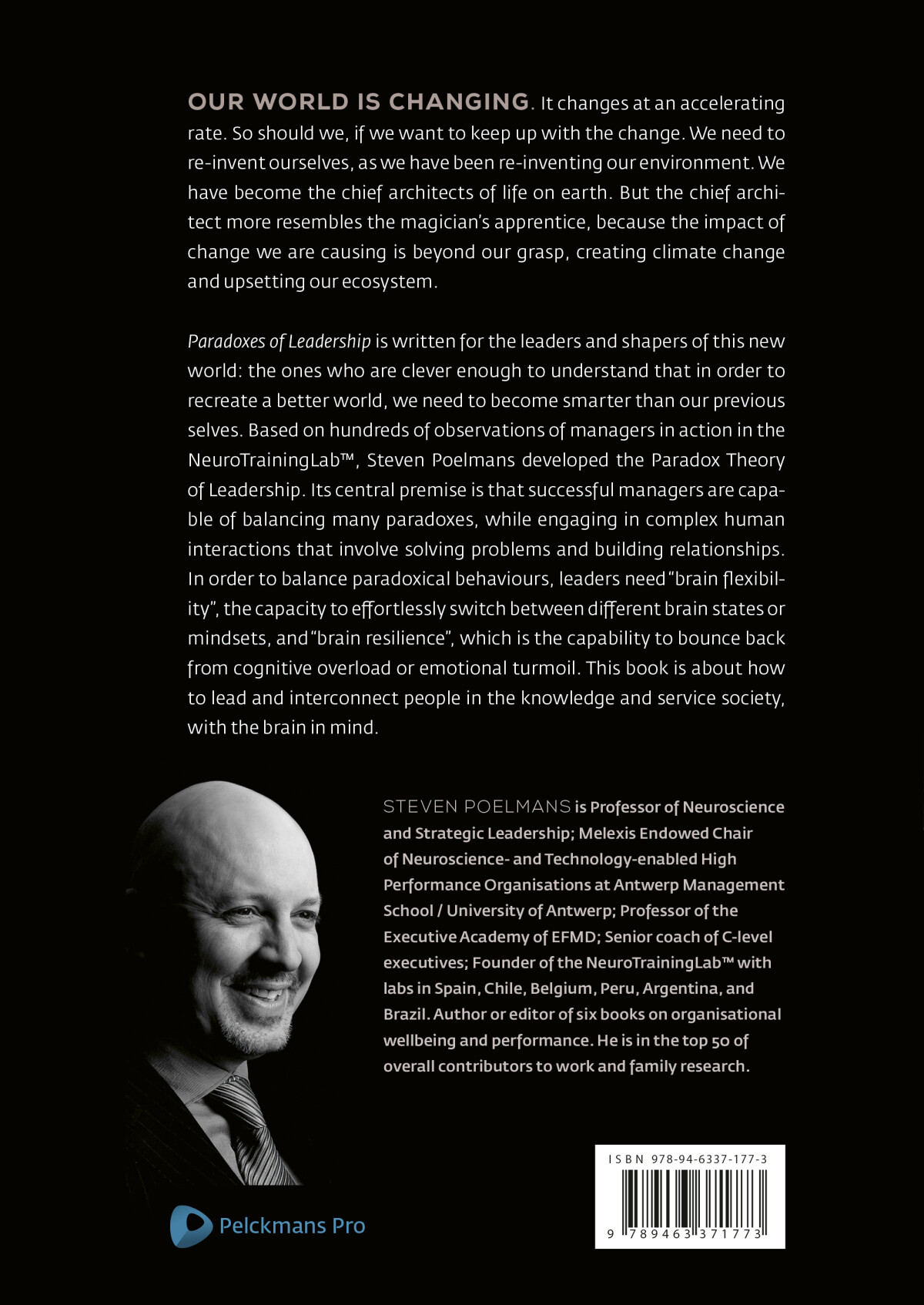 Paradoxes of Leadership achterkant