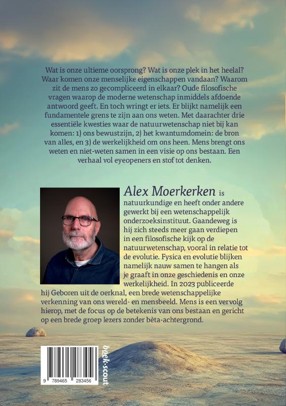 Mens achterkant