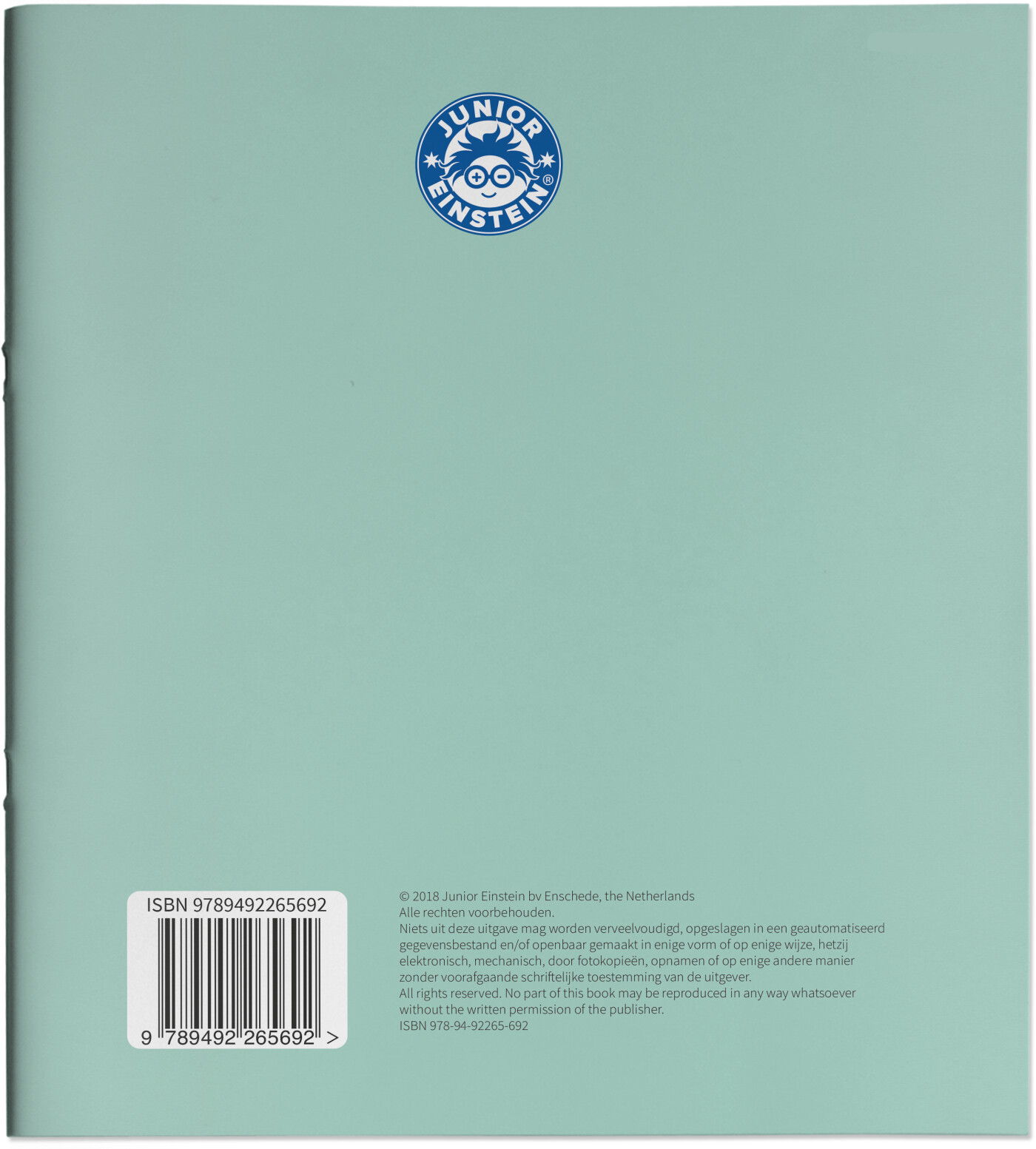 Leren schrijven / groep 2-3 achterkant