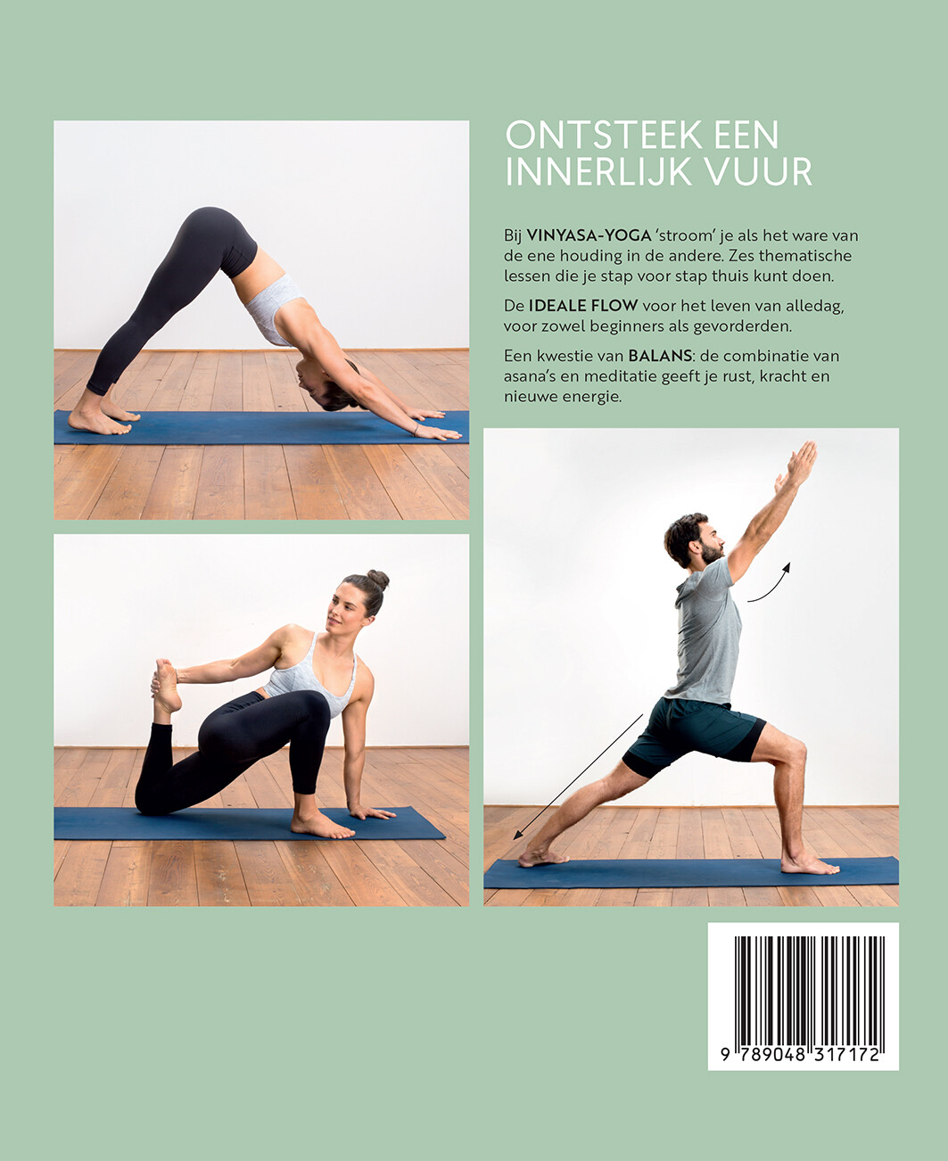 Yoga flow balans achterkant