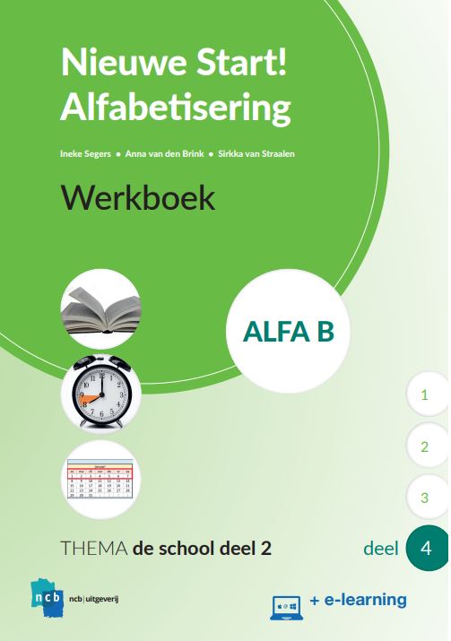 Nieuwe Start Alfabetisering Alfa B Deel 4 + e-learning Werkboek