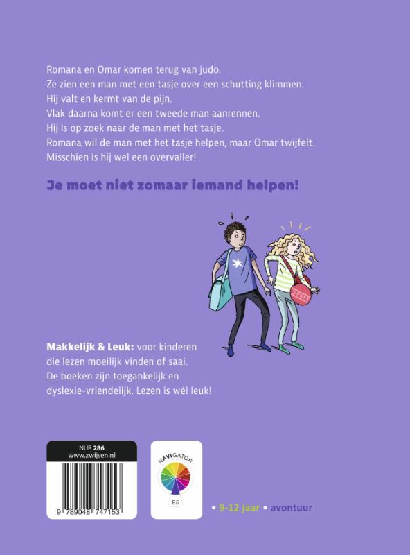 Een spannende opdracht / Makkelijk & Leuk achterkant