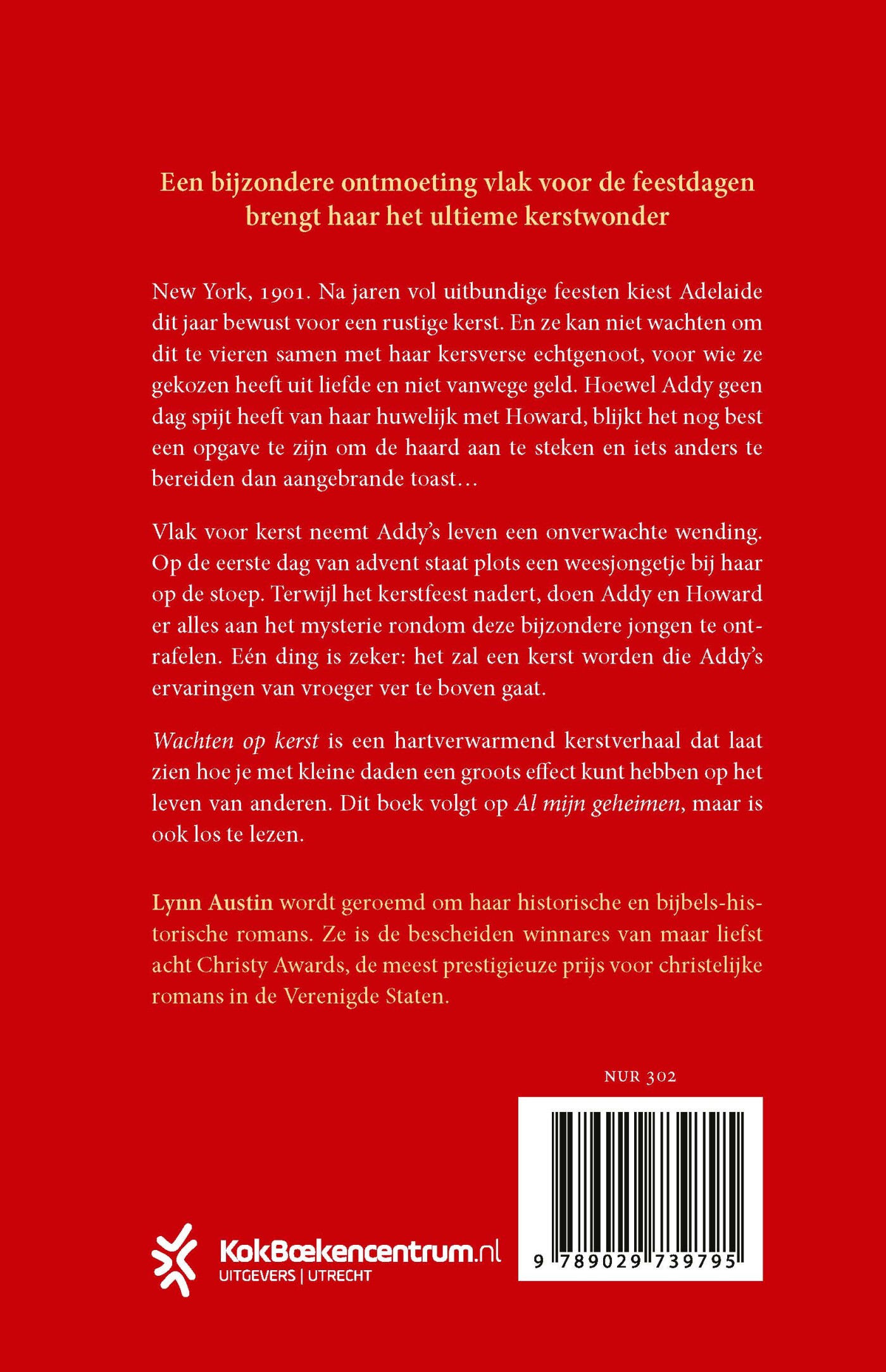 Wachten op kerst achterkant