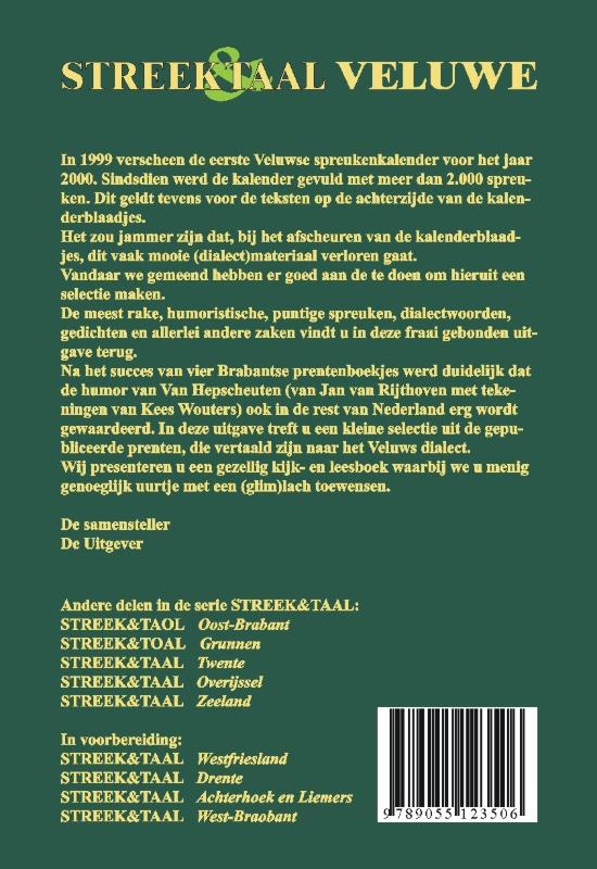 Streek & Taal Veluwe / Veluwe achterkant