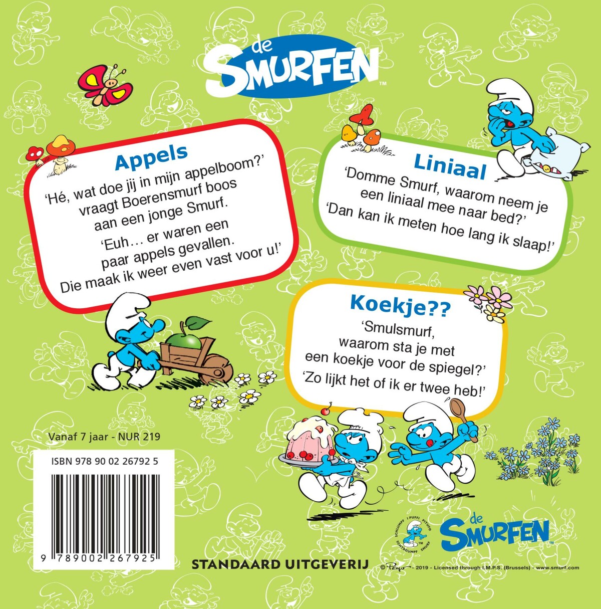 De beste moppen van Lolsmurf / De Smurfen achterkant