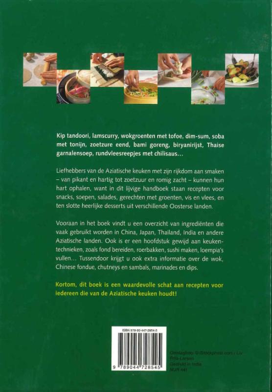 Groot handboek Aziatisch koken achterkant