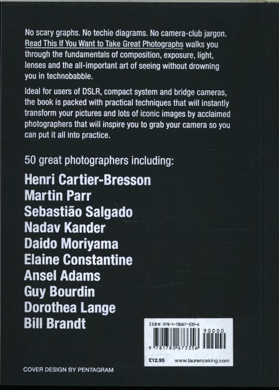 Read this if you want to take great photographs achterkant