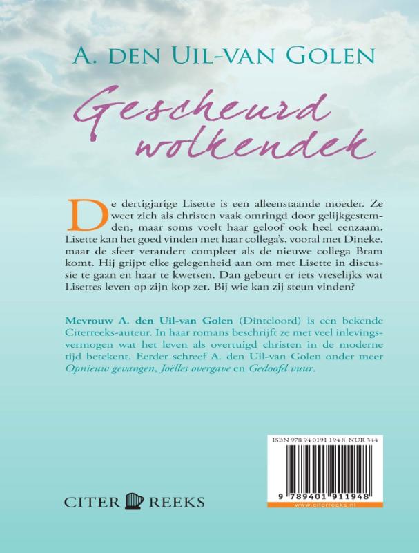 Gescheurd wolkendek achterkant