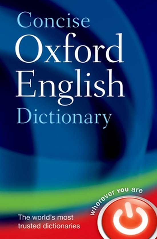 Concise Oxford English Dictionary