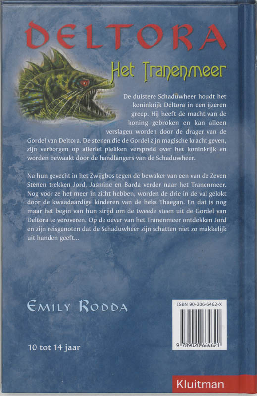 Het Tranenmeer / Deltora achterkant