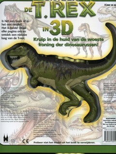 Ontdek de T-Rex in 3D achterkant