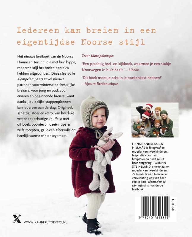 Winterfeest / Klømpelømpe achterkant