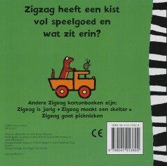 Zigzag en zijn speelgoed / Zigzag kartonboeken achterkant