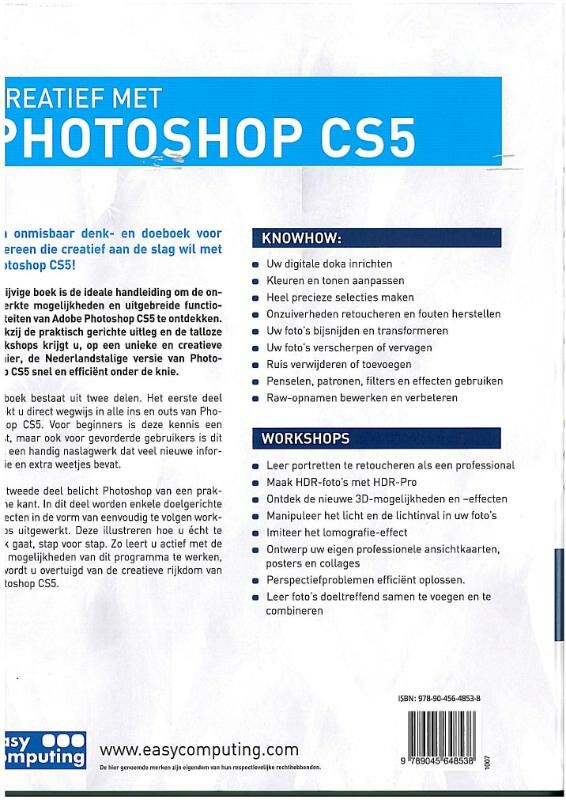 Creatief met / Photoshop CS5 / Creatief met achterkant
