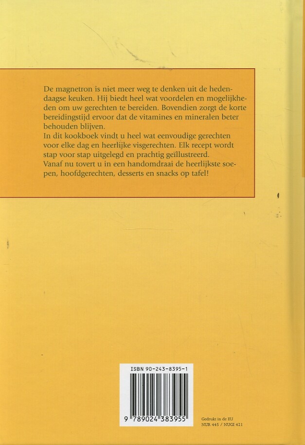 Creatief en lekker koken in de magnetron achterkant