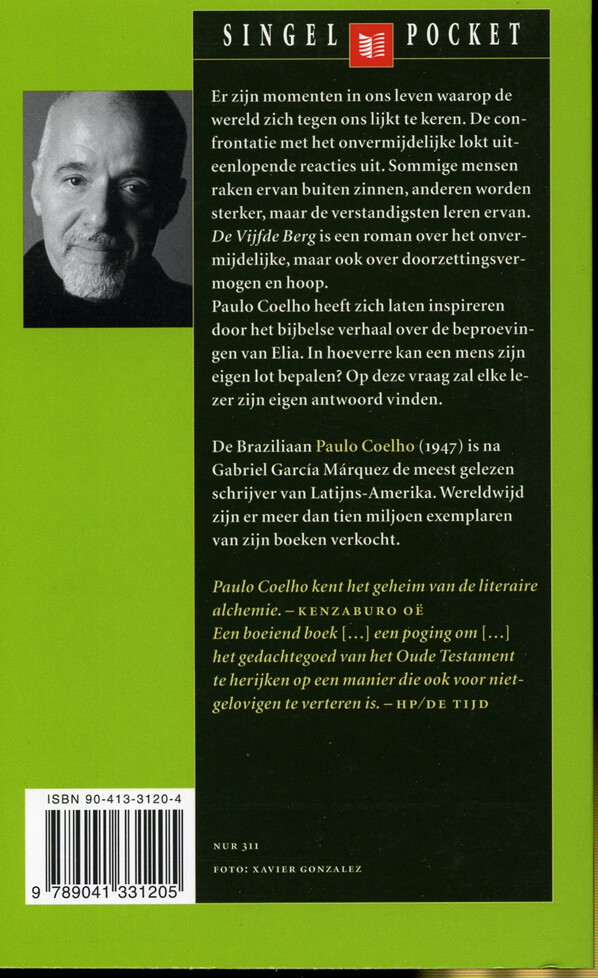 Singel pockets De vijfde berg achterkant