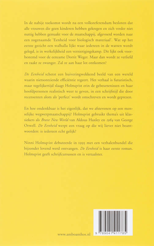 De eenheid achterkant