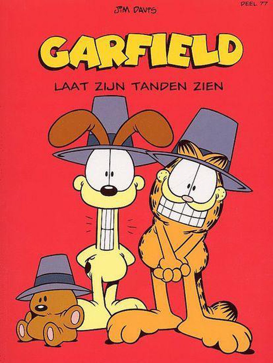 Garfield Laat Zijn Tanden Zien