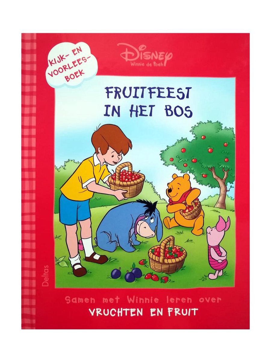 Disney Winie de Poeh - Kijk - En Voorleesboek - Fruitfeest In Het Bos