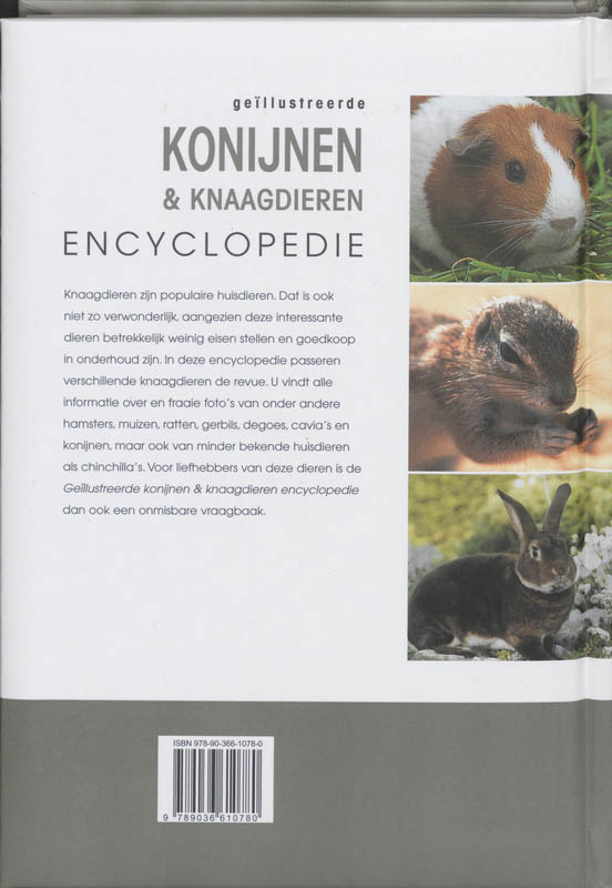 Konijnen en knaagdieren encyclopedie achterkant
