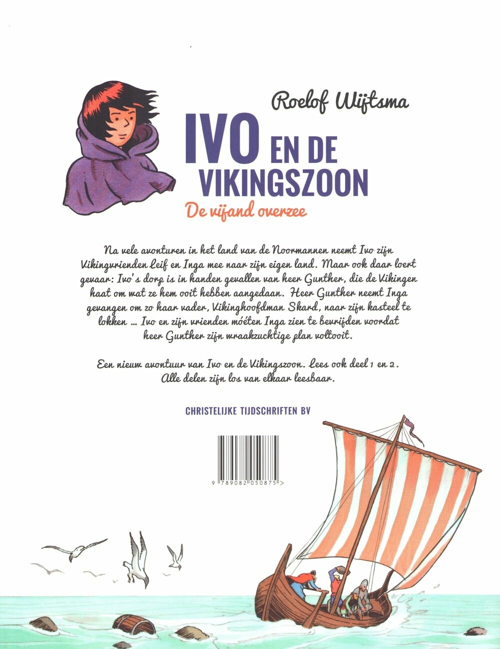 De vijand overzee / Ivo en de vikingszoon / 3 achterkant