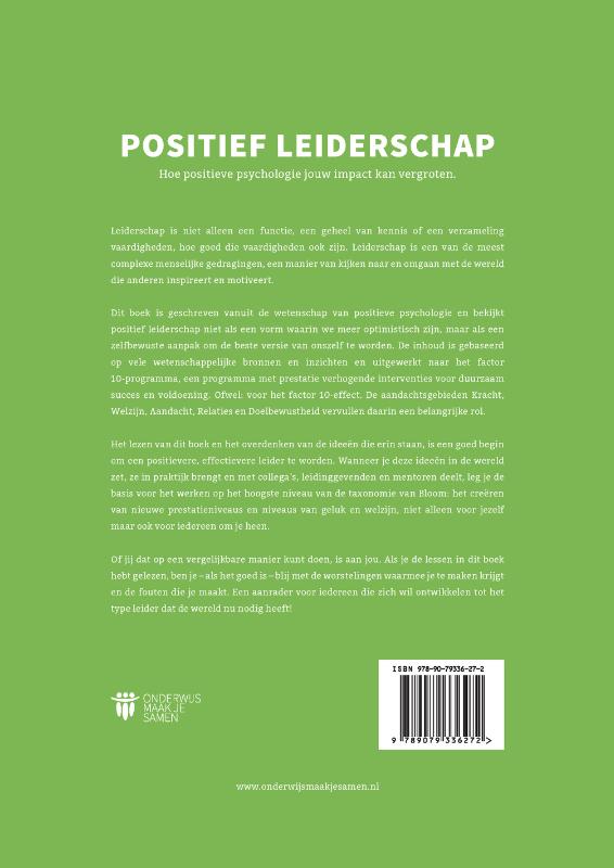Positief leiderschap achterkant