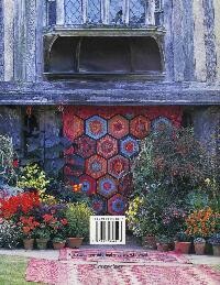 Quilts in de bloementuin achterkant