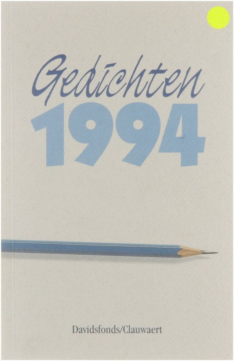 Gedichten 1994 - een keuze uit de tijdschriften