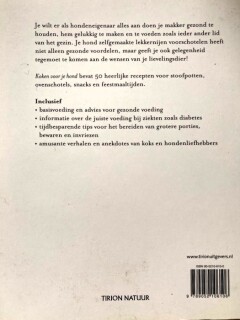 Koken voor je hond achterkant