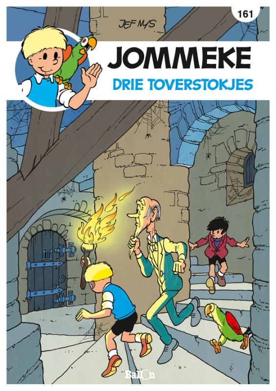 De 3 toverstokjes / Jommeke strip - nieuwe look / 161