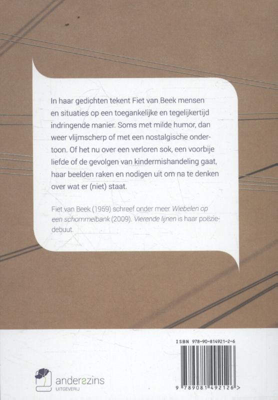 Vierende lijnen achterkant