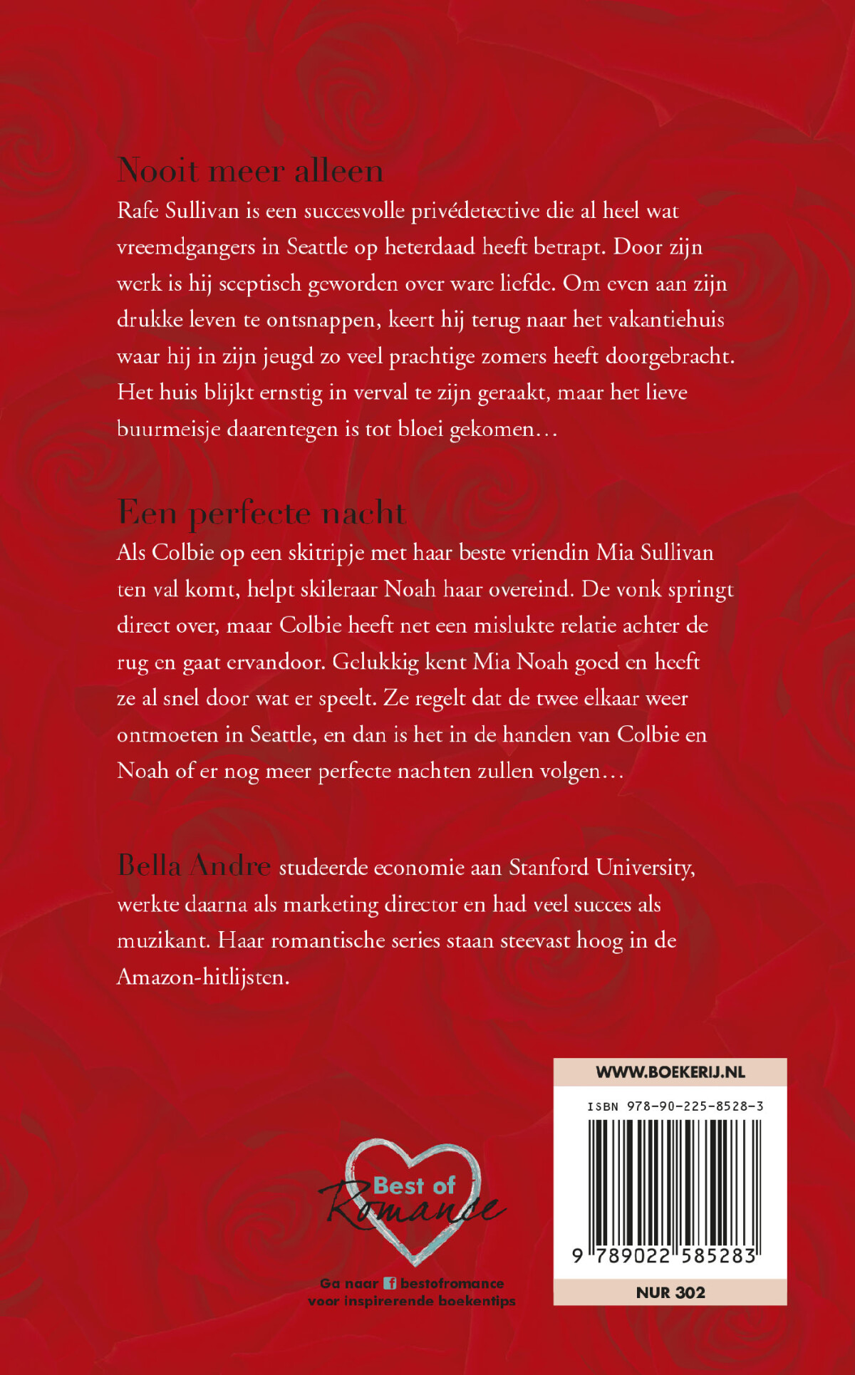 Een perfecte nacht ; Nooit meer alleen / Seattle Sullivans-serie / 1 achterkant