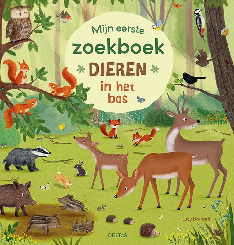 Dieren in het bos / Mijn eerste zoekboek