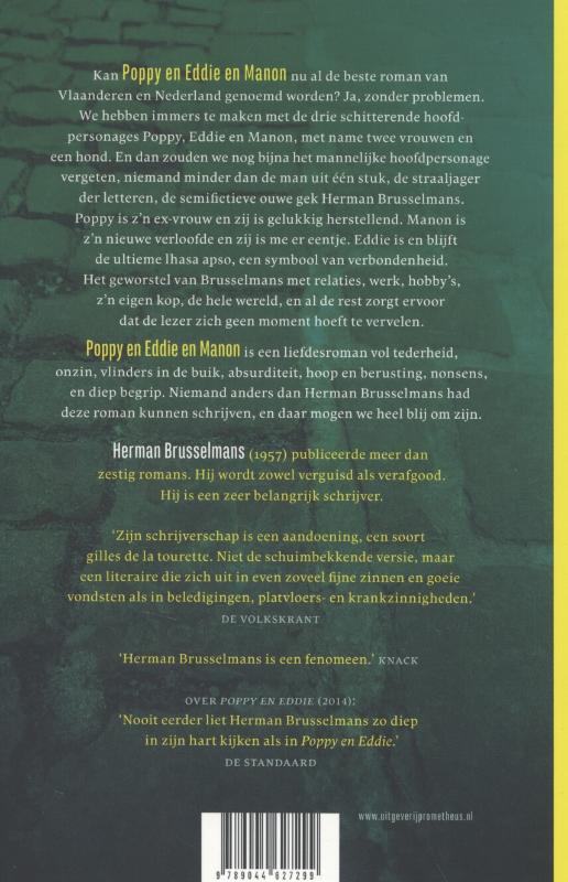 Poppy en Eddie en Manon / Poppy en Eddie-trilogie / 2 Poppy en Eddie en Manon / Poppy en Eddie-trilogie / 2 achterkant