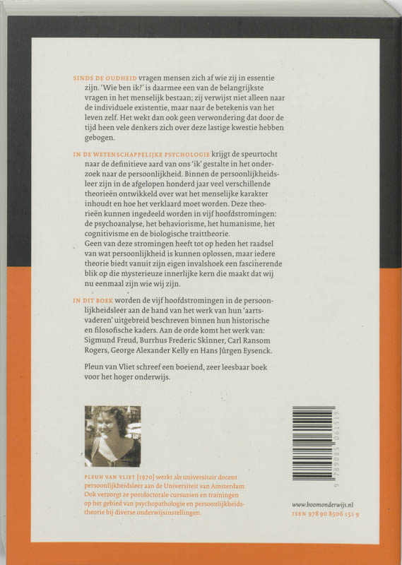 Wat drijft de mens ? achterkant