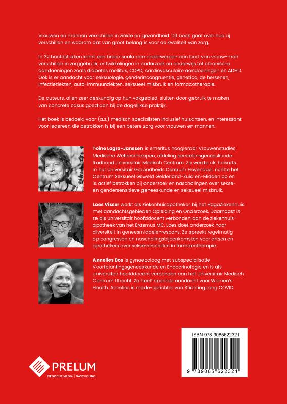 Sekse- en gendersensitieve geneeskunde achterkant