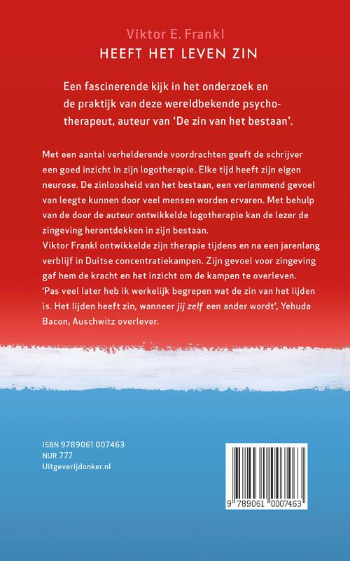 Heeft het leven zin? achterkant