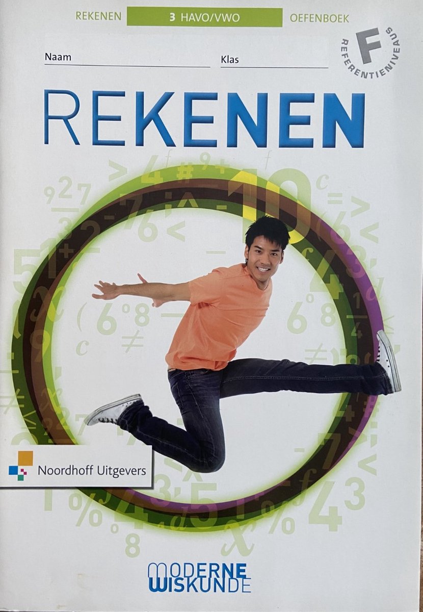 Moderne Wiskunde havo/vwo 3 oefenboek rekenen