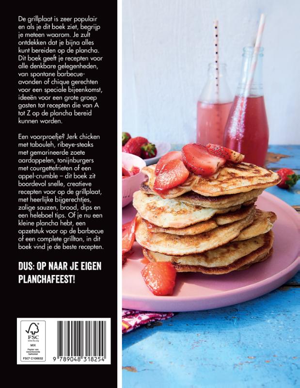 Het ultieme Plancha BBQ boek achterkant