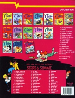 Fast food / Claire / 12 achterkant