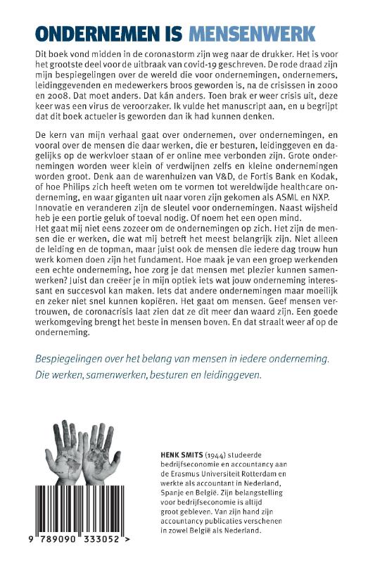 Ondernemen is mensenwerk achterkant