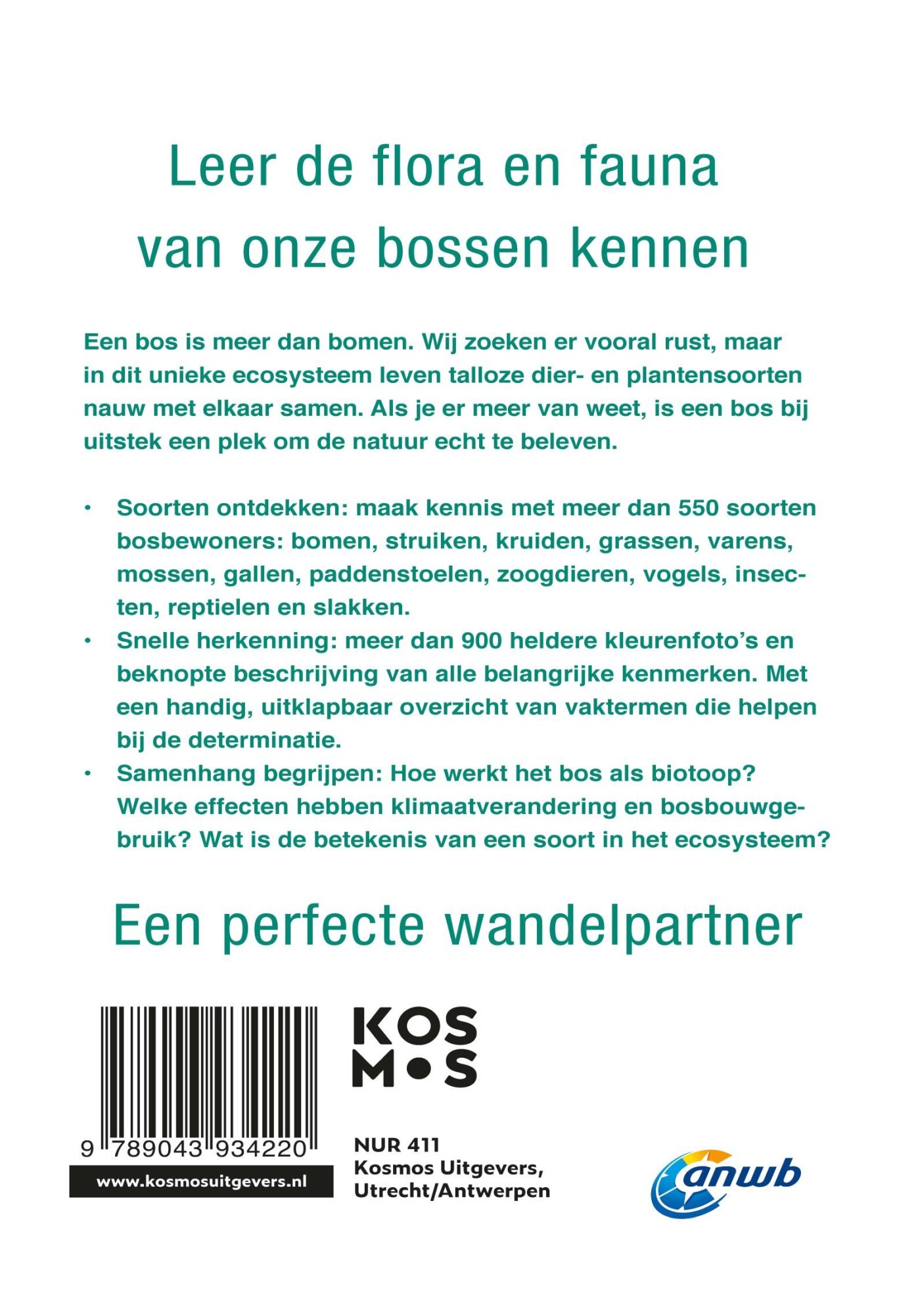 Bosgids / ANWB natuurgidsen achterkant