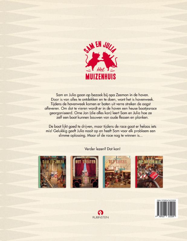 De haven / Sam & Julia / Het Muizenhuis achterkant